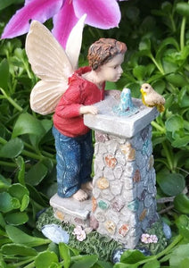 Fountain Boy Fairy 3.75”