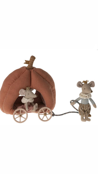 Maileg Pumpkin Carriage | Mouse