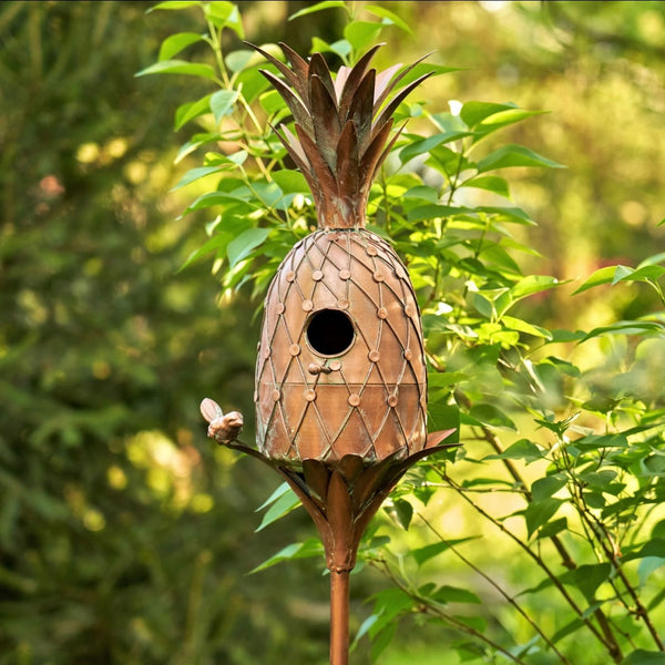 Copper Tall Bird House | Assorted Styles