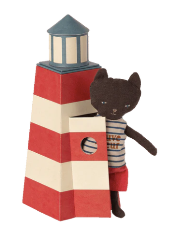 Maileg Sauveteur Lifeguard Tower With Cat