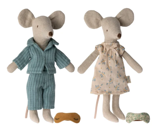 Maileg Mum and Dad Mice | Cigar Box